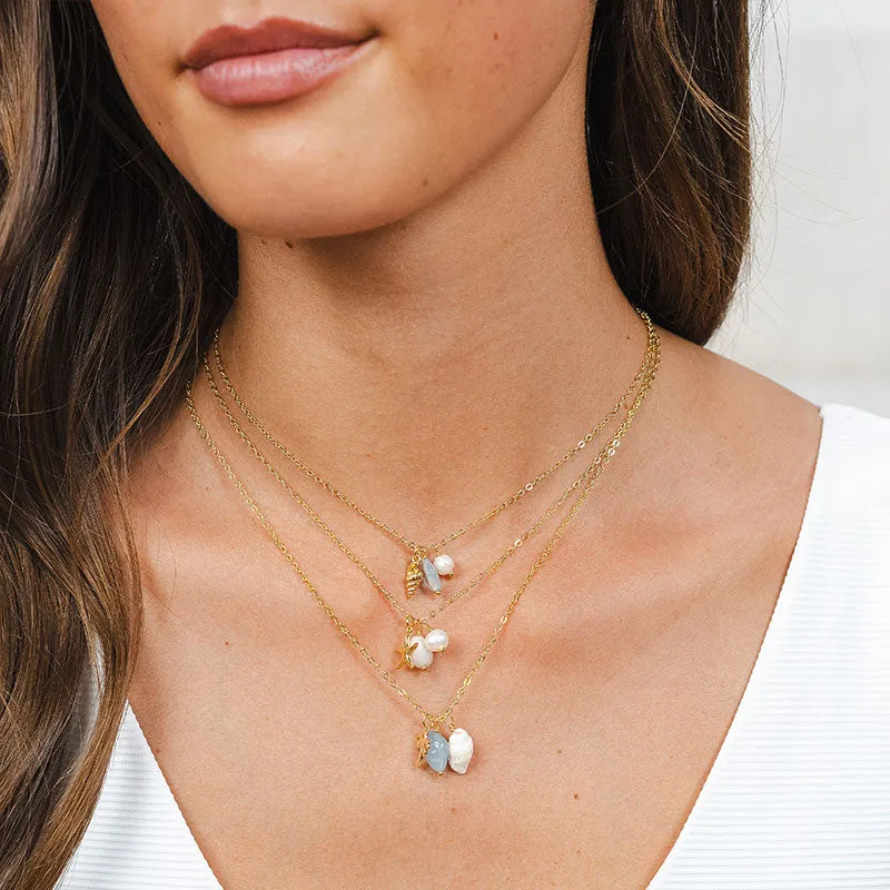 Aqua Harmony Onshore Necklace