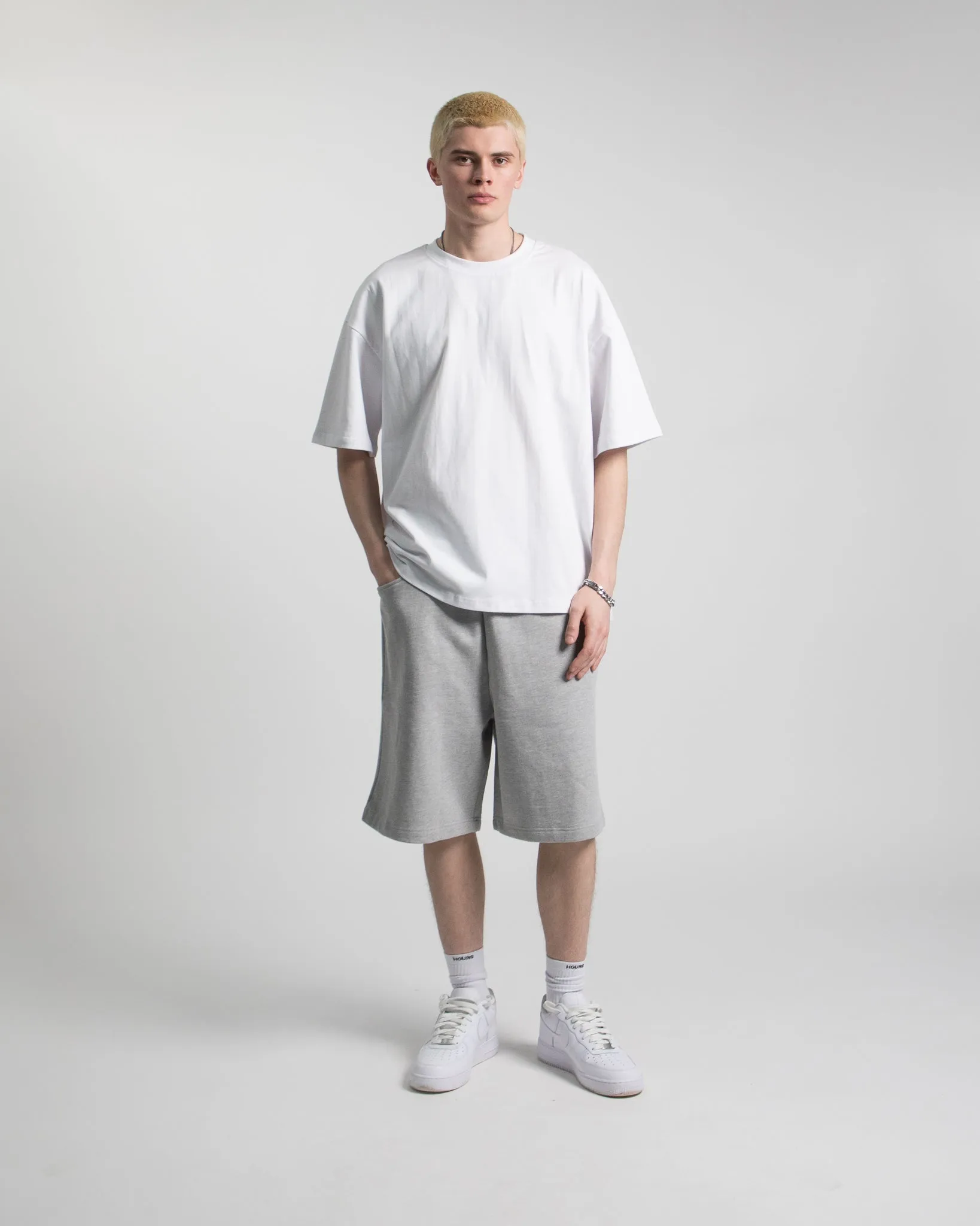 Baggy Sweatshorts - Grey