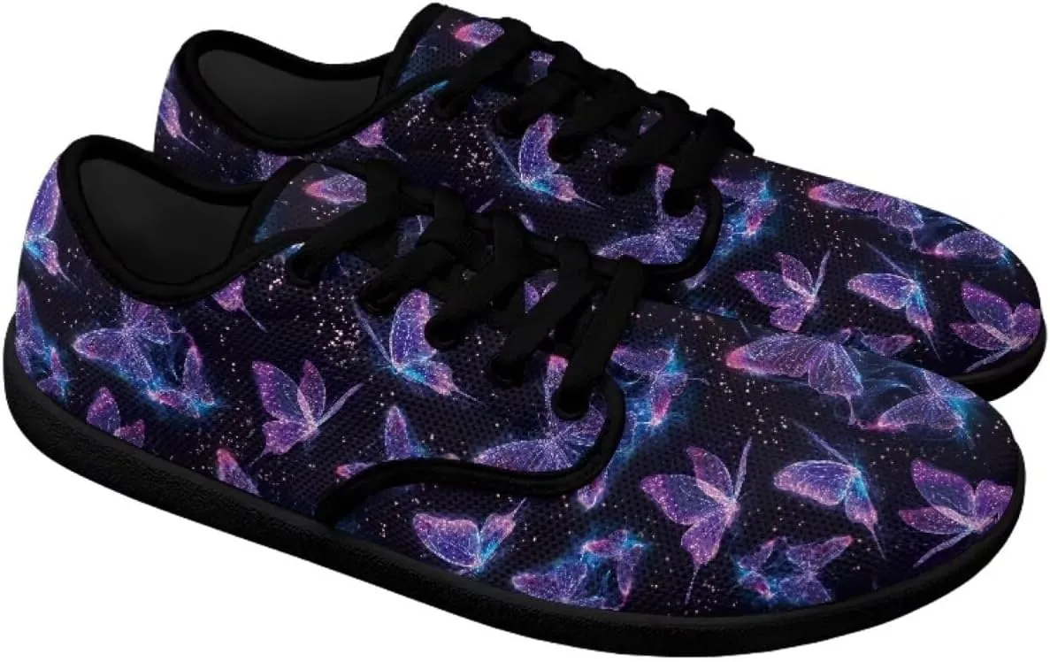 Butterfly Women's Casual Sneakers Barefoot Shoe Minimalist Womens Fashion Sneaker Comfort Casual Dress Shoes
