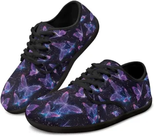 Butterfly Women's Casual Sneakers Barefoot Shoe Minimalist Womens Fashion Sneaker Comfort Casual Dress Shoes