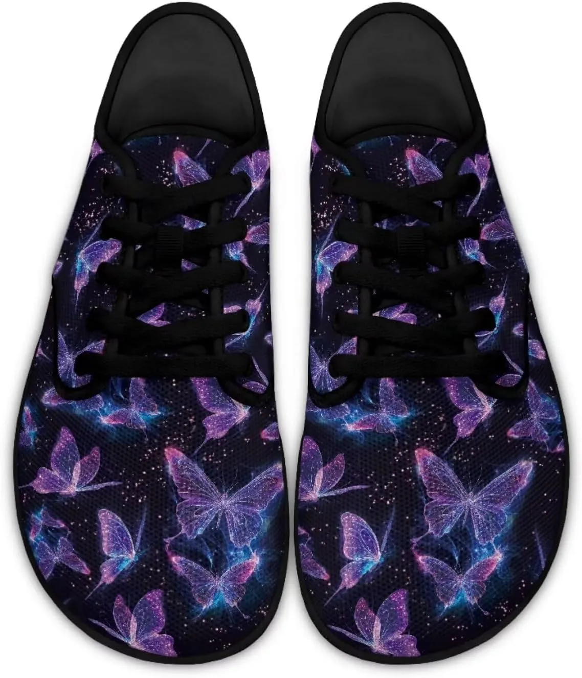 Butterfly Women's Casual Sneakers Barefoot Shoe Minimalist Womens Fashion Sneaker Comfort Casual Dress Shoes