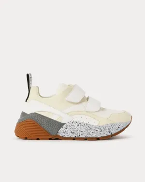 Eclypse White & Grey Low Top Sneakers