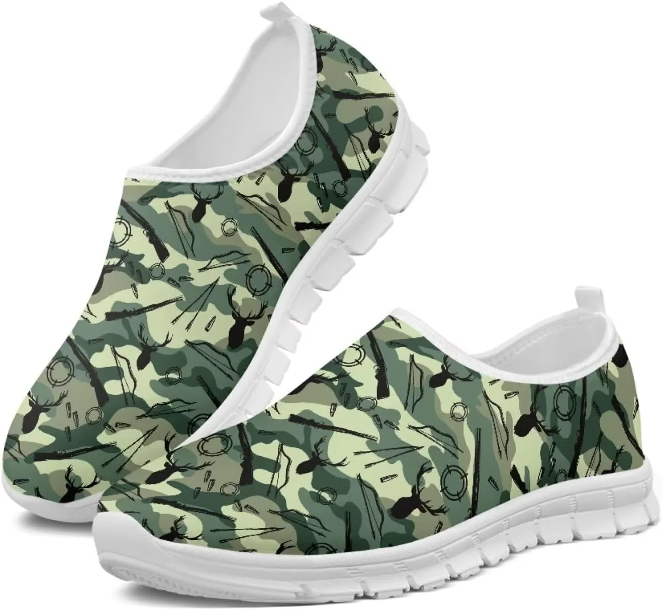 Fashion Walking Sneakers for Mens Boys Custom Personalized Design Patterns Printing Shoes with Photo Name Breathable Soft Size 5-14 White Sole
