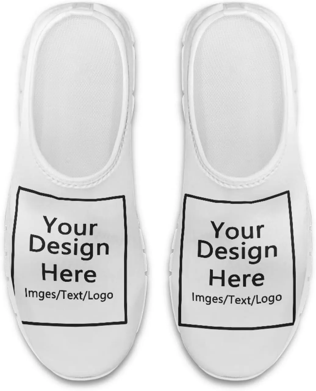 Fashion Walking Sneakers for Mens Boys Custom Personalized Design Patterns Printing Shoes with Photo Name Breathable Soft Size 5-14 White Sole