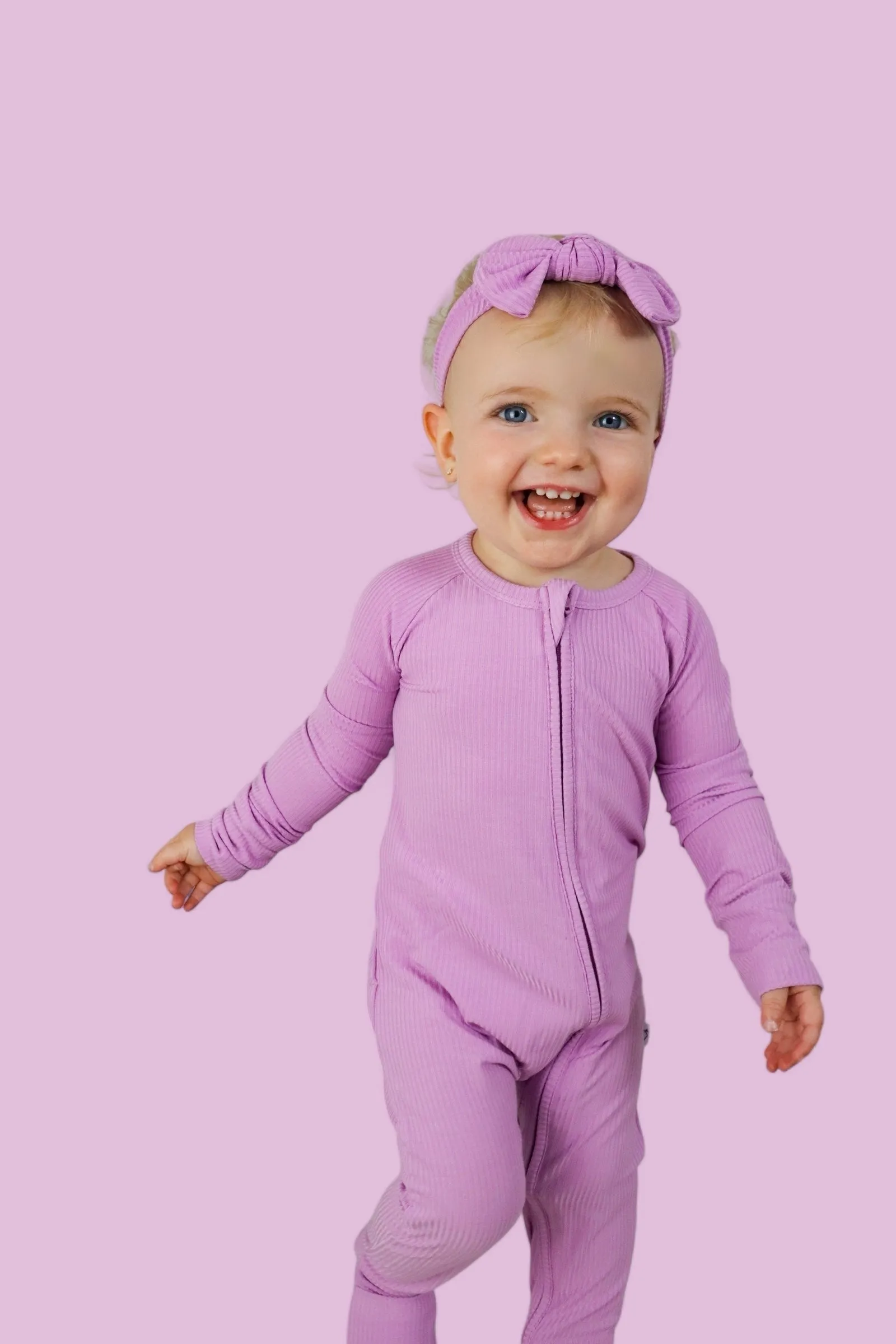 FOREVER LILAC RIB DREAM BOW