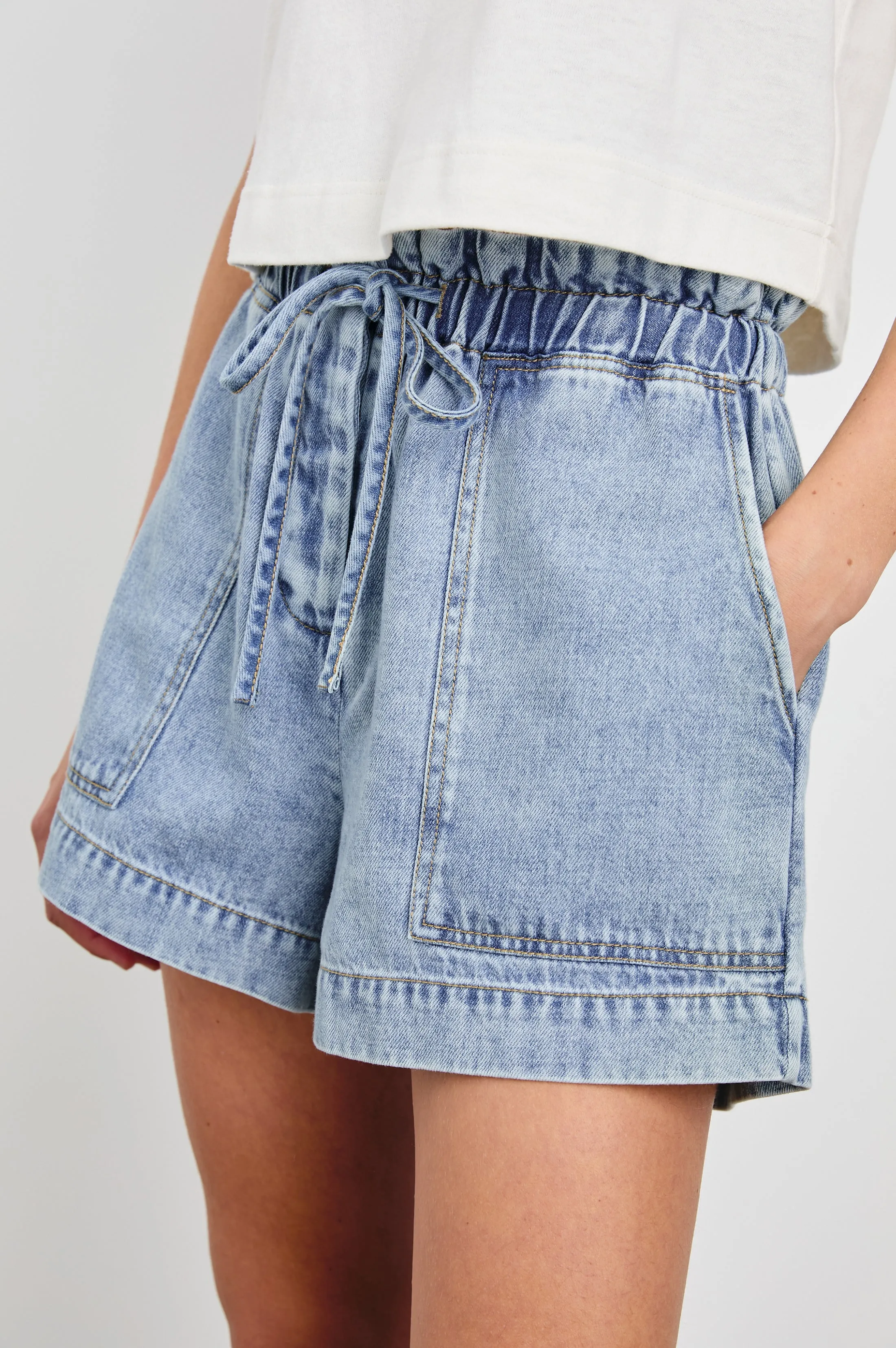 FOSTER SHORT - FADED INDIGO