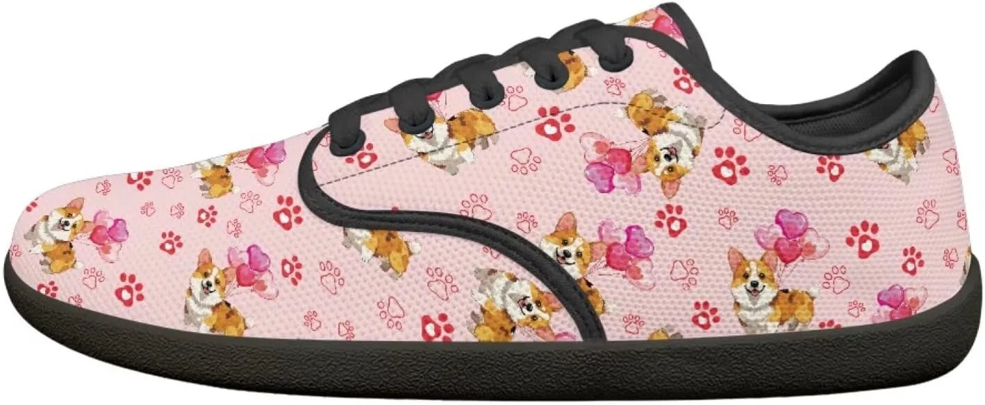 Herat Womens Lace Up Fashion Sneakers Daily Casual Shoes Breathable Mesh Upper Walking Shoes