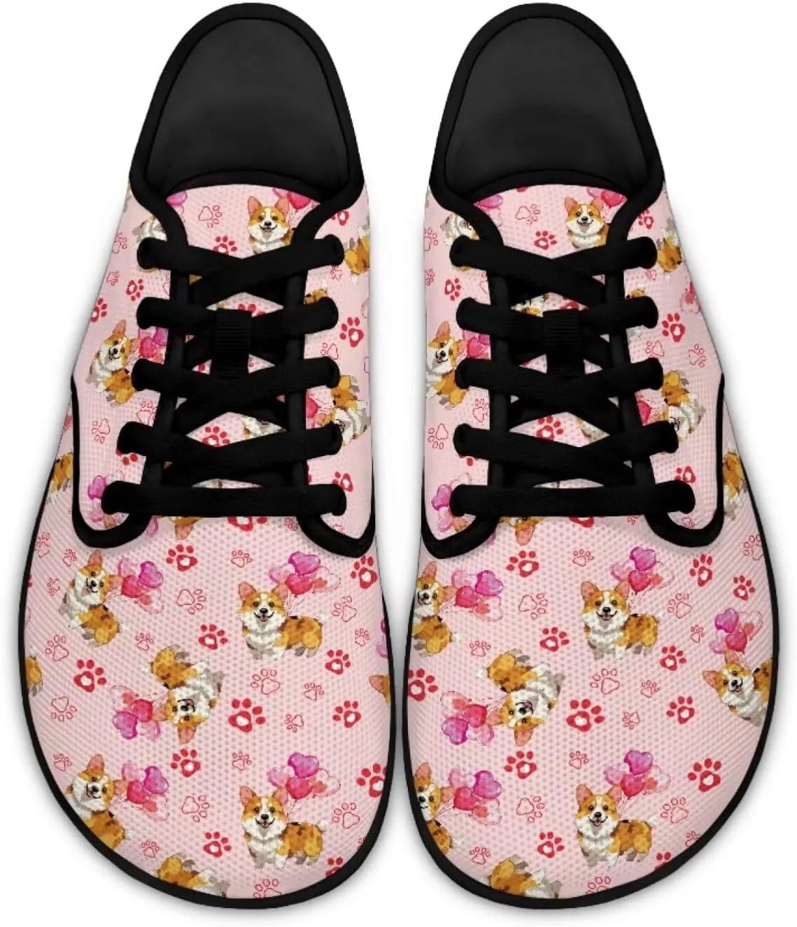 Herat Womens Lace Up Fashion Sneakers Daily Casual Shoes Breathable Mesh Upper Walking Shoes