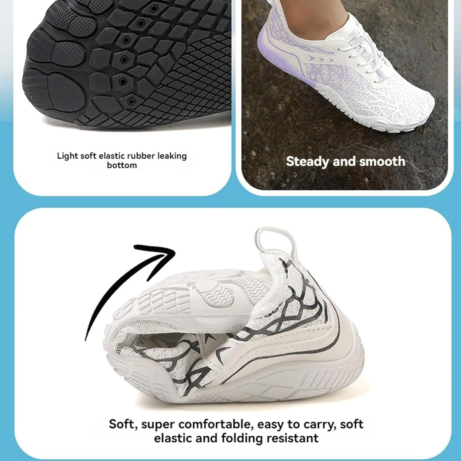Hike Barefoot Shoes Women Wide Toe Box Healthy & Non-Slip, Unisex Outdoor Hiking Footwear