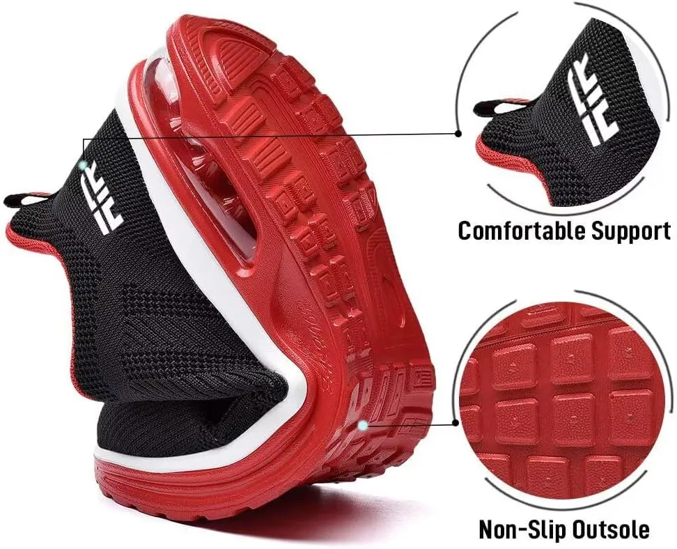 Lamincoa Womens Walking Shoes Lightweight Running Shoes Womens Tennis Shoes Non Slip Air Shoes Breathable Mesh Air Cushion Sneakers for Gym Workout Sports