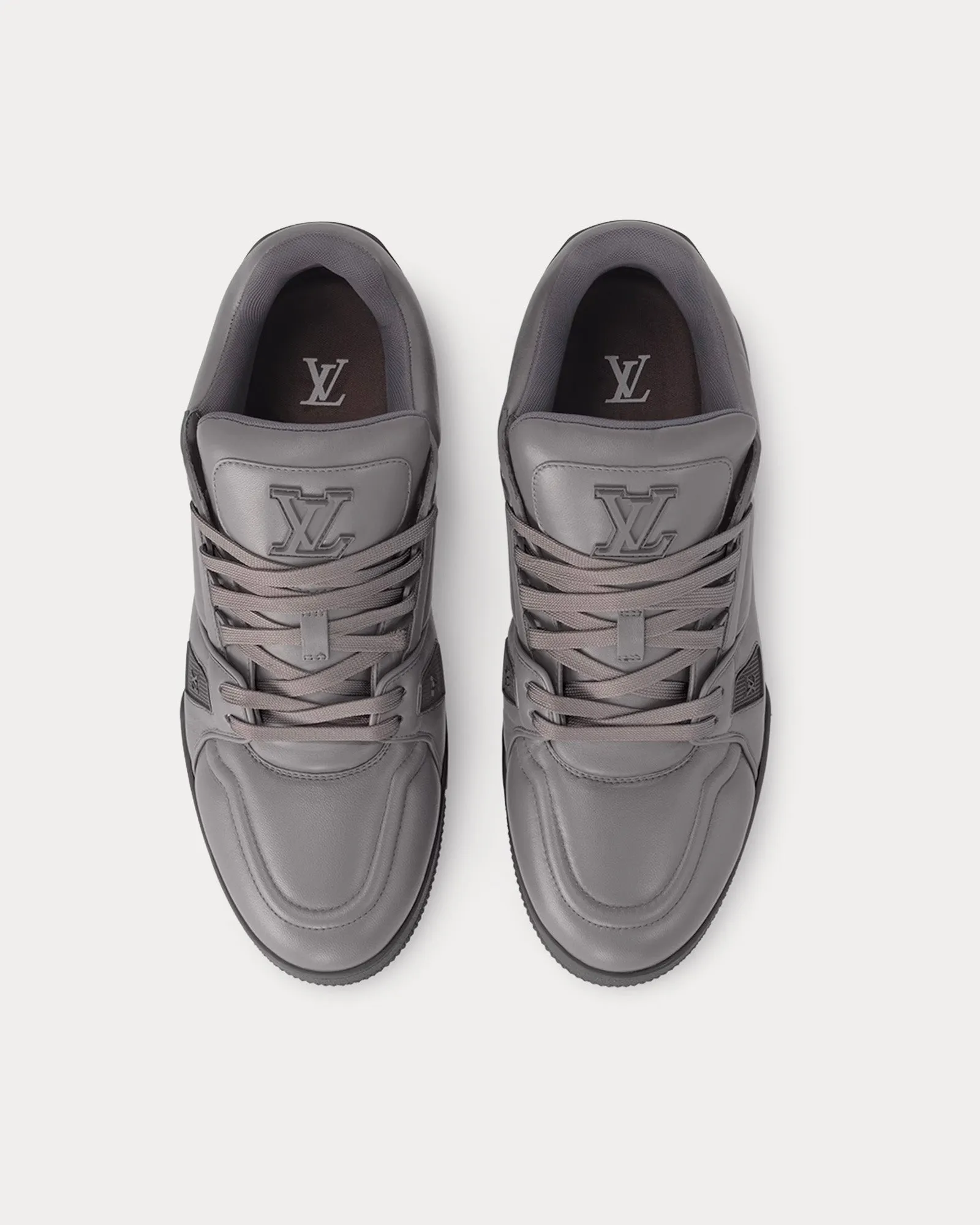 LV Trainers Grey Low Top Sneakers