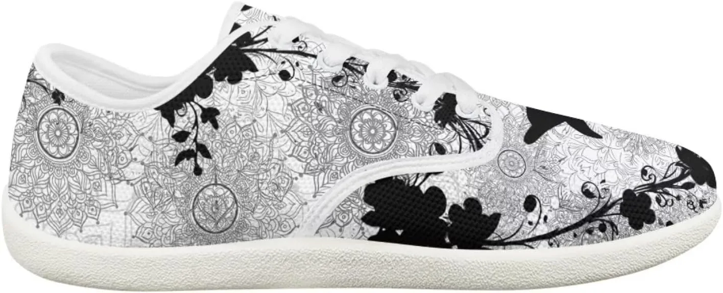 Mandala Animals Wide Toe Barefoot Shoes Women 2025 New Slip On Barefoot Womens Breathable Vitality Shoes