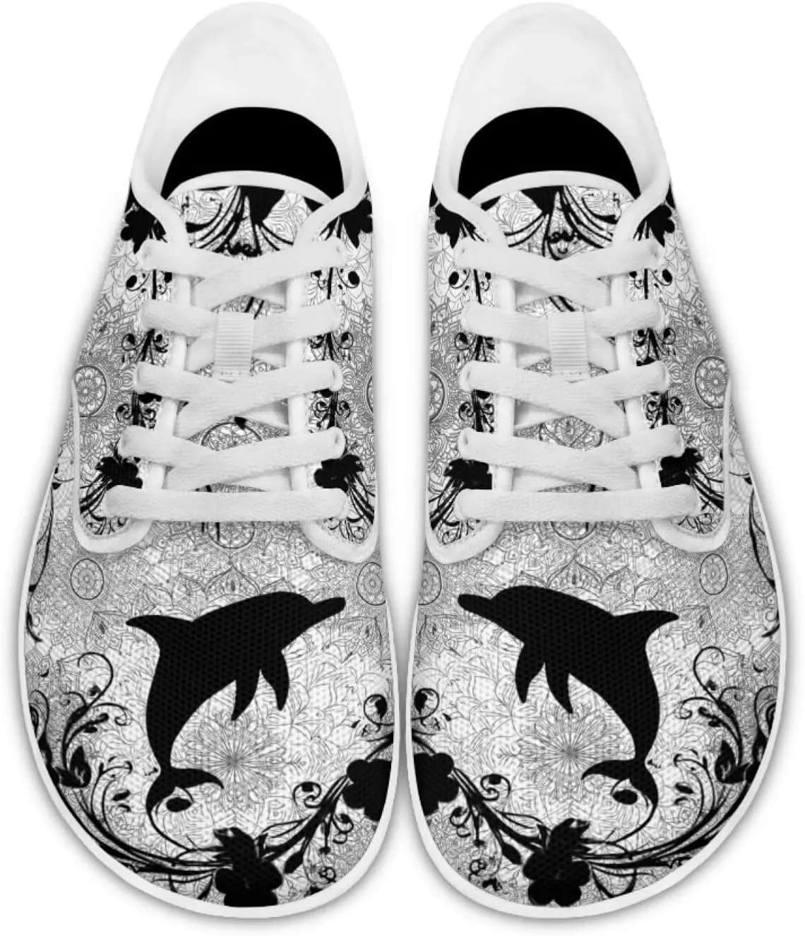 Mandala Animals Wide Toe Barefoot Shoes Women 2025 New Slip On Barefoot Womens Breathable Vitality Shoes