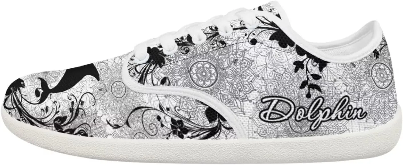Mandala Animals Wide Toe Barefoot Shoes Women 2025 New Slip On Barefoot Womens Breathable Vitality Shoes