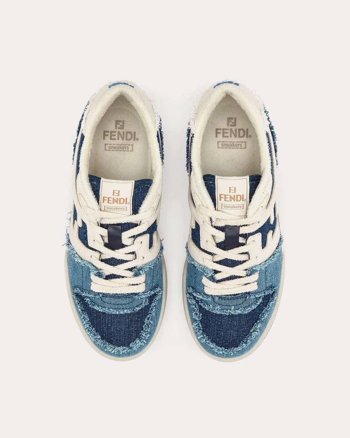 Match Denim Blue Low Top Sneakers