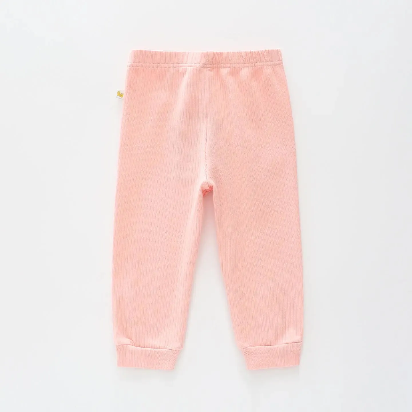 Pink Ribbed Pant