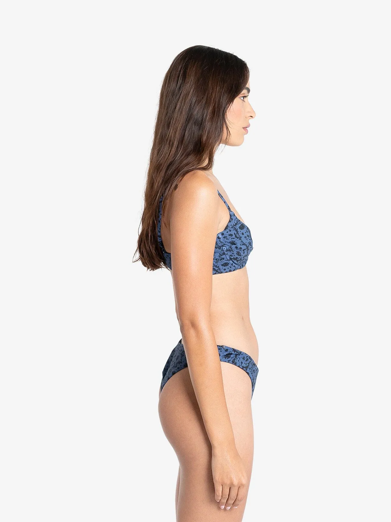Rue Classic Bikini Bottom - Ensign Blue