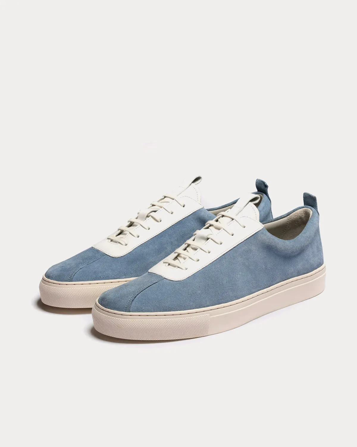 Sneaker 1 Suede Light Blue Low Top Sneakers