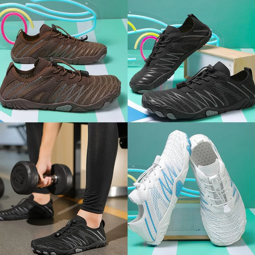 Summer Wading Sneakers for Women Men, Non-Slip Waterproof Quick Drying Soft Soled Shock Absorbing Barefoot Shoes, Hiking Shoes