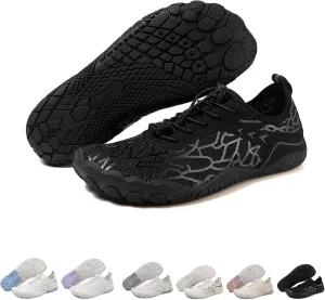 Summer Wading Sneakers for Women Men, Non-Slip Waterproof Quick Drying Soft Soled Shock Absorbing Barefoot Shoes, Hiking Shoes