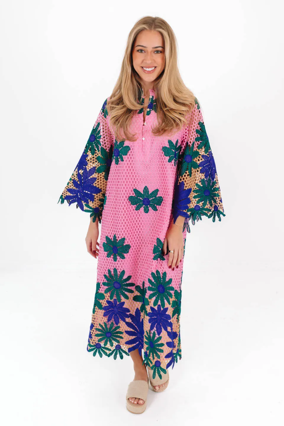 The Emery Lace Midi Dress