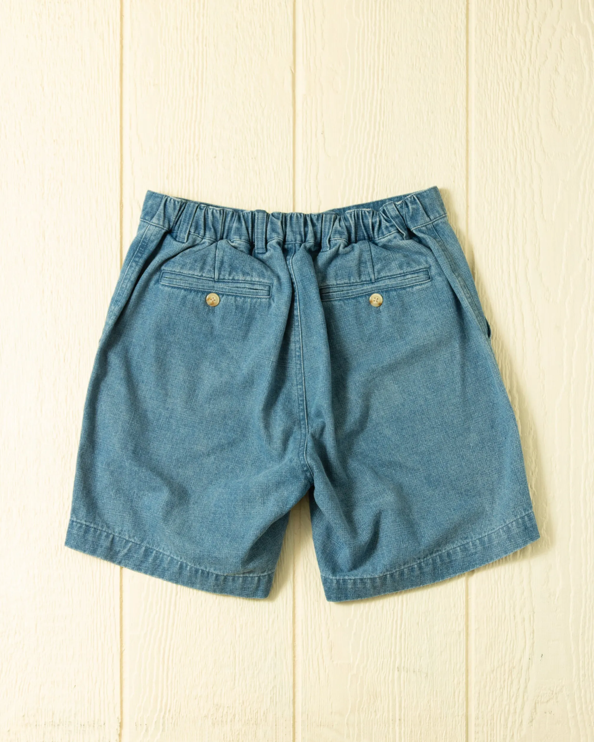 Ventura Short in Mid Wash Denim