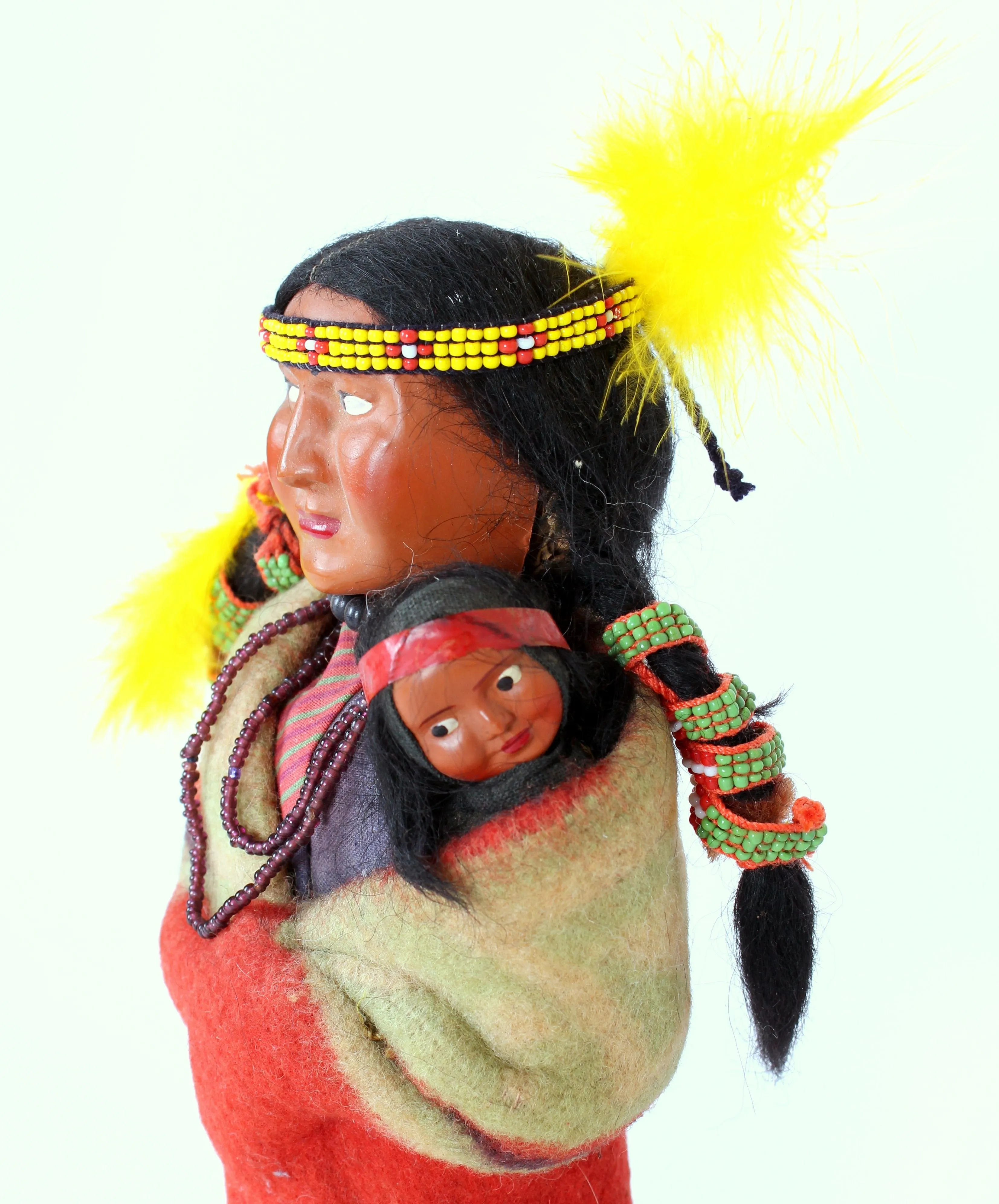 Vintage Skookum Mama & Baby Doll