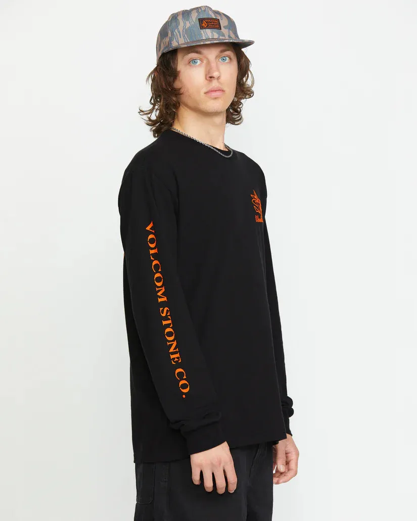 Volcom Men's Excavator T-Shirt Black A3612502_BLK