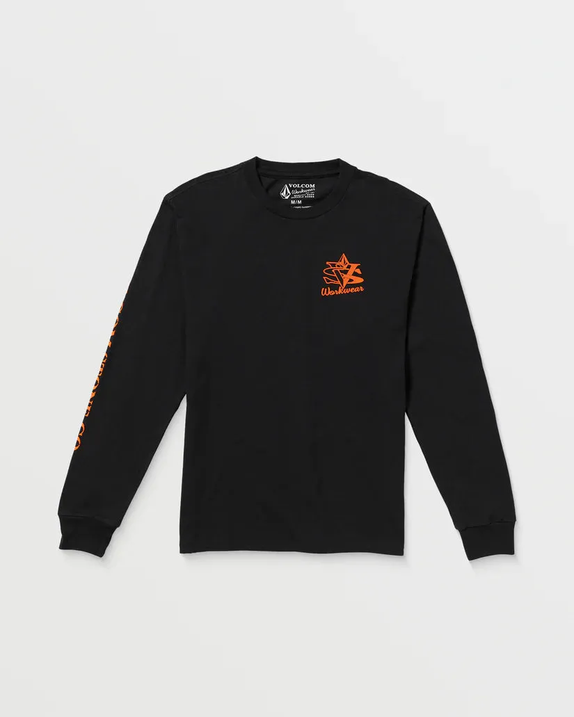 Volcom Men's Excavator T-Shirt Black A3612502_BLK