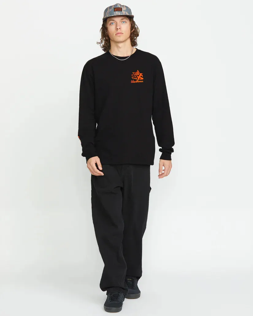 Volcom Men's Excavator T-Shirt Black A3612502_BLK