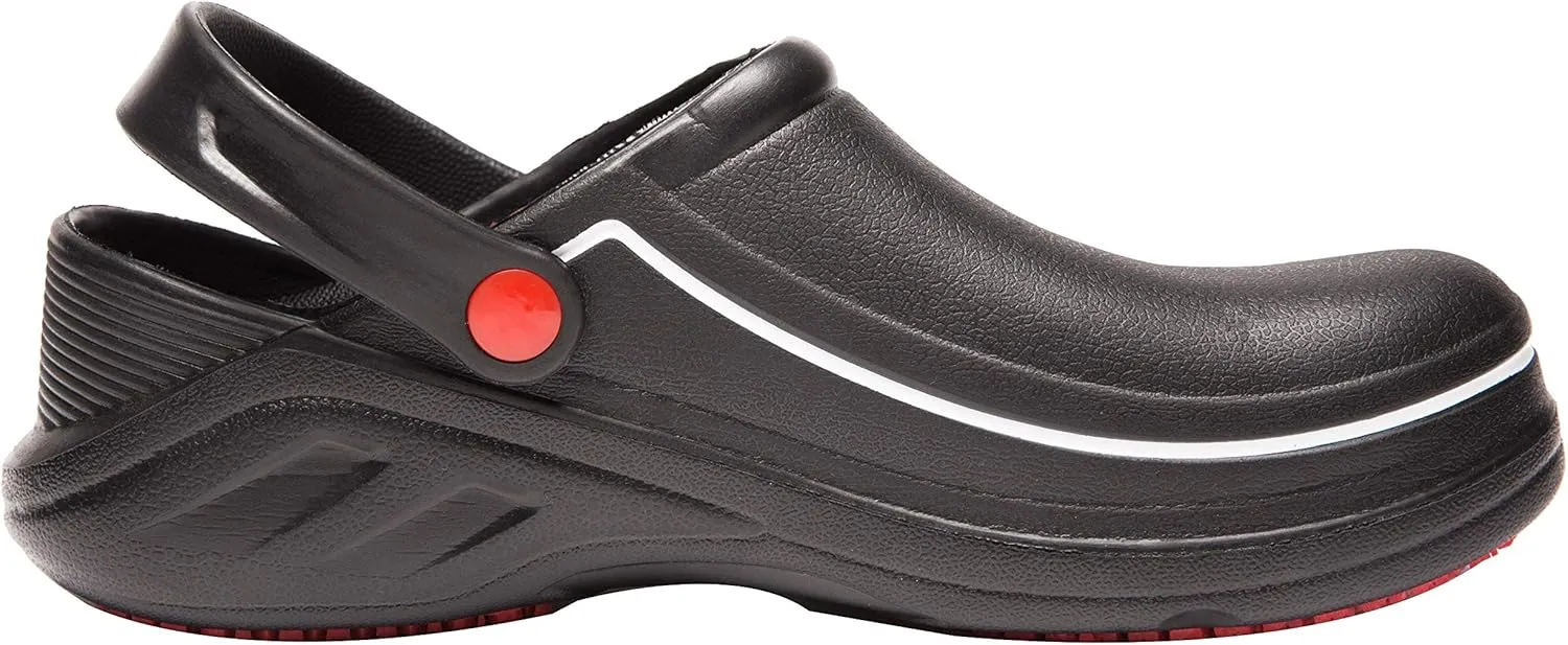 Votuda Oil Water Resistant Chef Shoes Non-Slip Safety Working Nursing Shoes for Men Womens