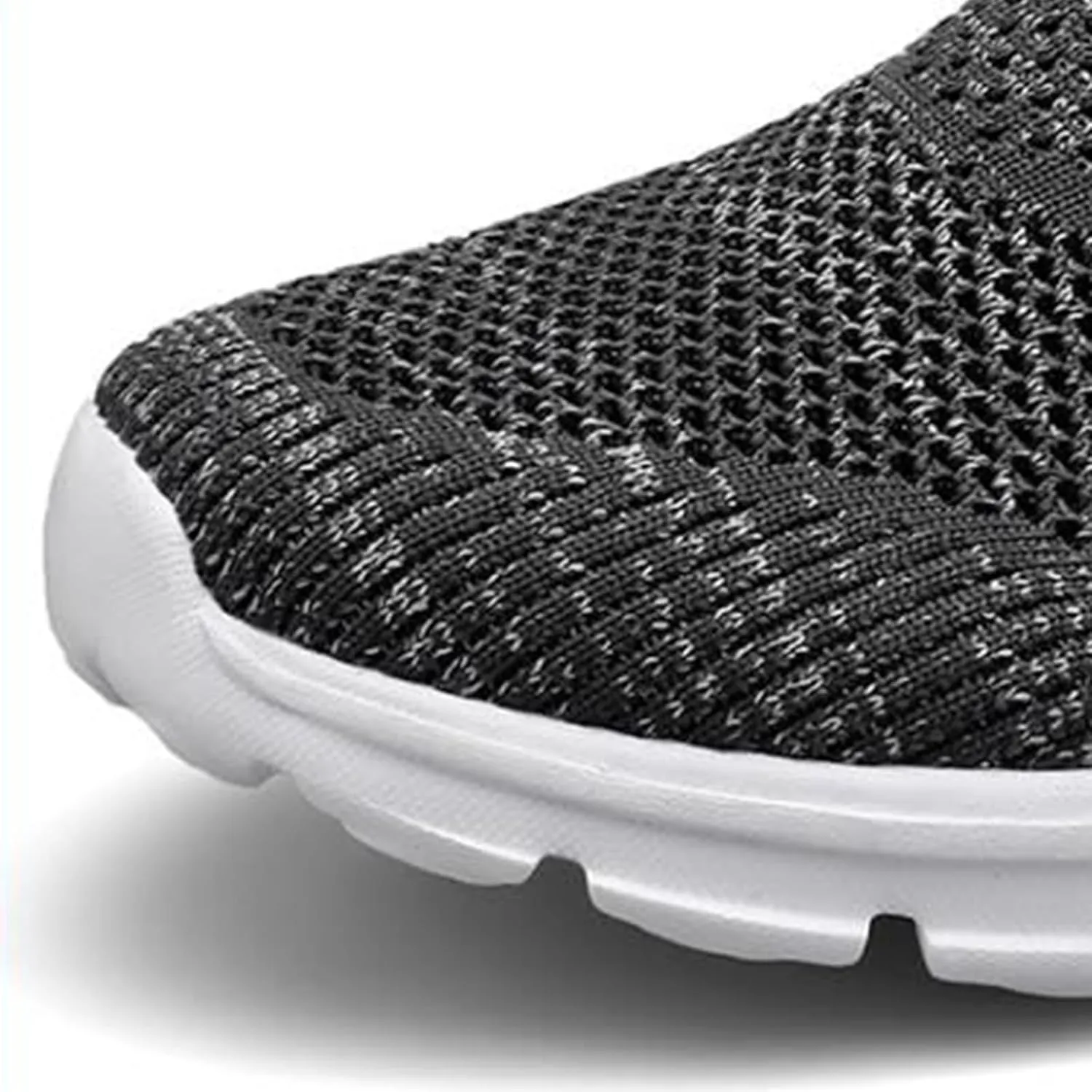 Womens Backless Walking Sneakers Summer Slip-on Mule Shoes Breathable Slippers Closed Toe Slides Comfort Walking Shoes